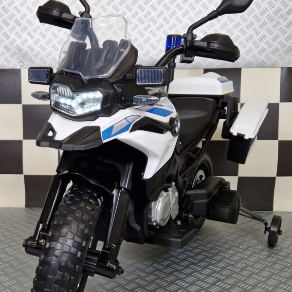 Electric children's motorcycle police BMW F850 12 volts