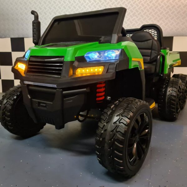 Gator Kids Jeep Farmer Truck 6x6 for 2 Kids 12volt with RC