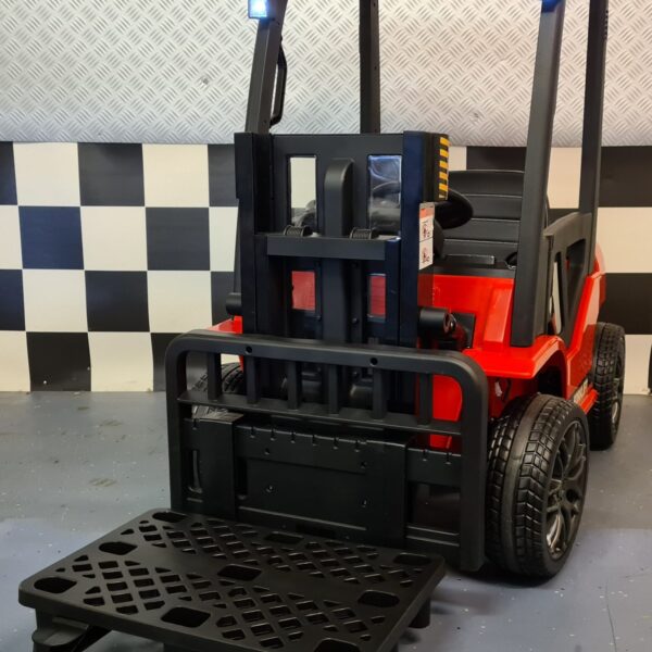 Children heftruck with remote control red