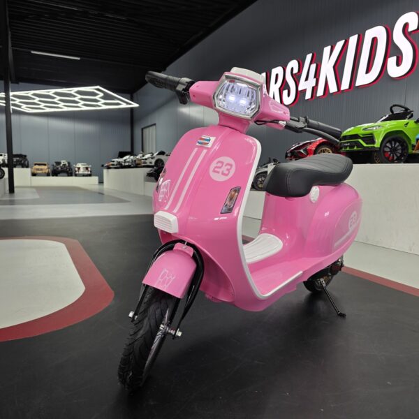 Children's scooter 24 volt pink